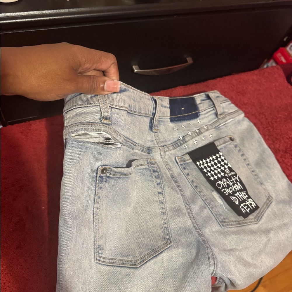 Ksubi Light Blue Skinny Jeans